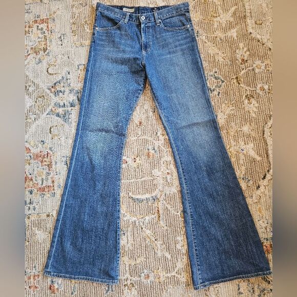 AG Adriano Goldschmied the Farrah 70s bell collection sz 31 with 36" inseam - Picture 4 of 7